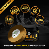 Shilajit Gold - with Ashwagandha and 24K Gold